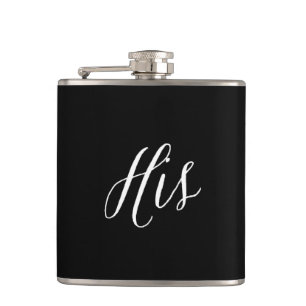 His   Wedding Flask