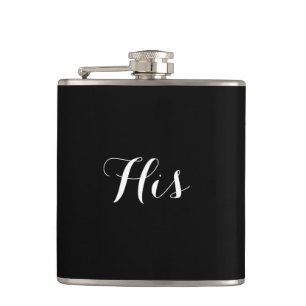 His Wedding Hip Flask