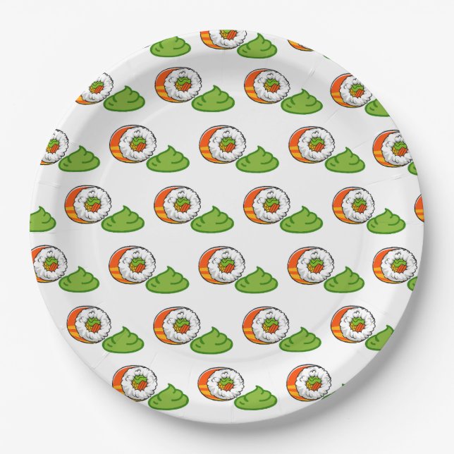 Hisashi Paper Plate (Front)