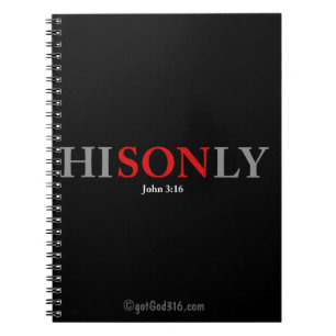 HISONLY gotGod316.com Notebook