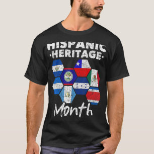 Hispanic Celebration Latino Pride Hispanic Heritag T-Shirt