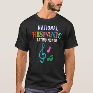 Hispanic Ceremony Month Prideful Latin Spanish Ami T-Shirt