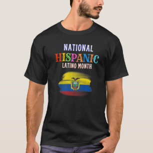 Hispanic Ceremony Month Prideful Latin Spanish Ami T-Shirt