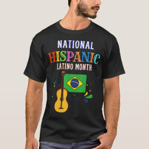 Hispanic Ceremony Month Prideful Latin Spanish Ami T-Shirt