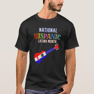 Hispanic Ceremony Month Prideful Latin Spanish Ami T-Shirt