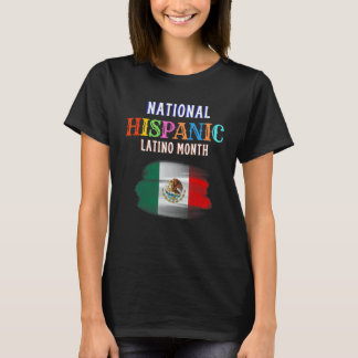 Hispanic Ceremony Month Prideful Latin Spanish Ami T-Shirt