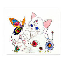 Hispanic  folk art kitten