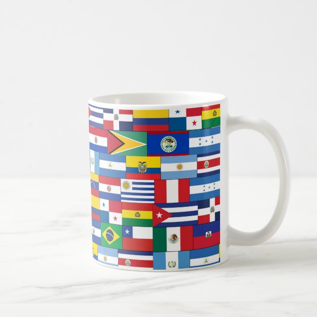 Hispanic Heritage Coffee Mug Latin American Mug (Right)