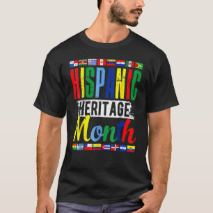 Hispanic Heritage Month 2022 Hispanic Costume Men  T-Shirt