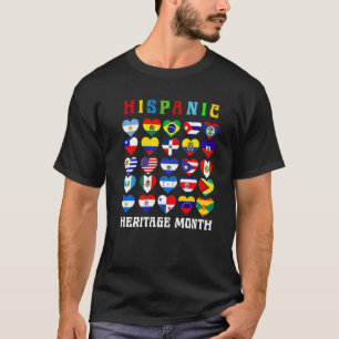 Hispanic Heritage Month 2022 National Latino Count T-Shirt