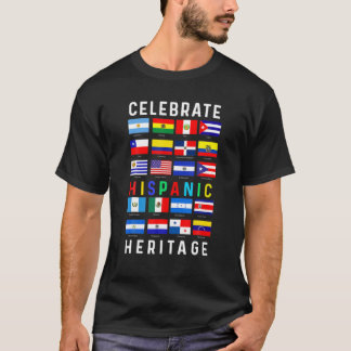 Hispanic Heritage Month 2022 National Latino Count T-Shirt