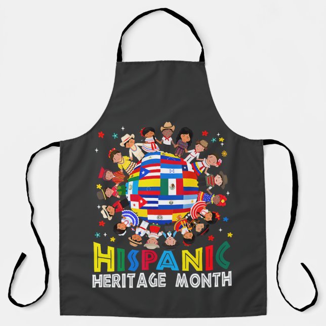Hispanic Heritage Month Apron (Front)