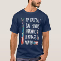 Hispanic Heritage Month Baseball Bat