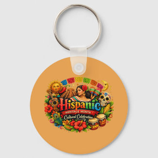 Hispanic Heritage Month Cultural Celebration Key Ring