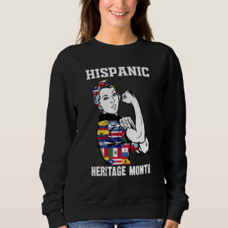 Hispanic Heritage Month Decoration Portuguese Trad Sweatshirt