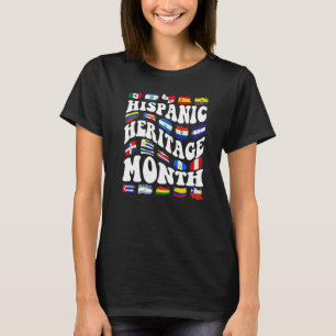 Hispanic Heritage Month for kids Spanish Speaking T-Shirt