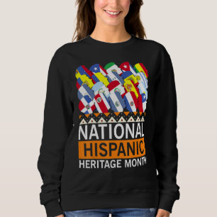 Hispanic Heritage Month For Women Men And Kids Lat Sweatshirt