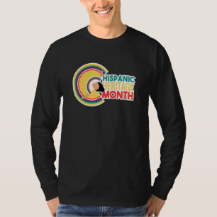 Hispanic Heritage Month L Latina Traditional Dress T-Shirt