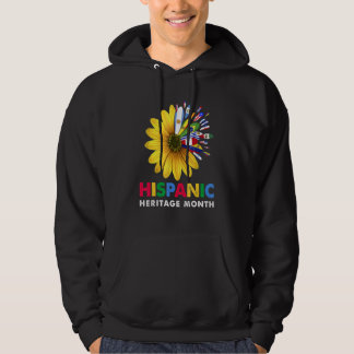 Hispanic Heritage Month Latino Countries Flags 1 Hoodie