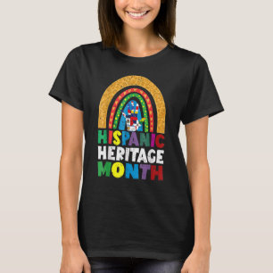 hispanic heritage month latino national flag spani T-Shirt