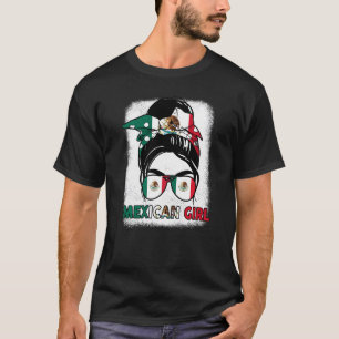 Hispanic Heritage Month  Mexican Girl Women Kids M T-Shirt