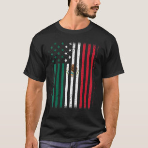 Hispanic Heritage Month Mexico American Flag Mexic T-Shirt