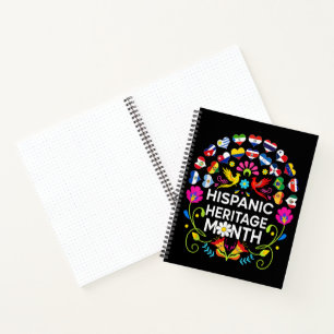 Hispanic Heritage Month National Latino Countries Notebook
