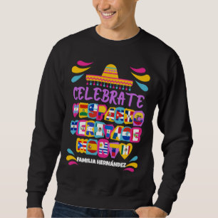 HISPANIC HERITAGE MONTH Personalised Family Sweatshirt