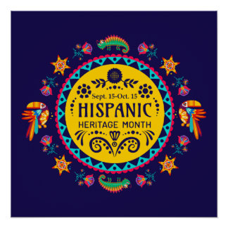 Hispanic Heritage Month Poster