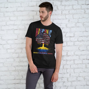 Hispanic Heritage Month Proud Colombian roots  T-Shirt