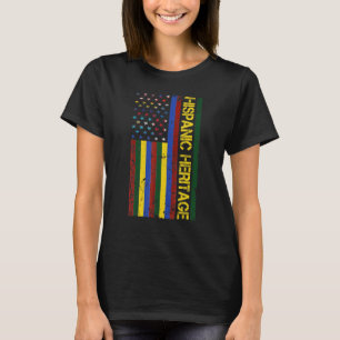 Hispanic Heritage Month Proud Hispanic Heritage Fl T-Shirt