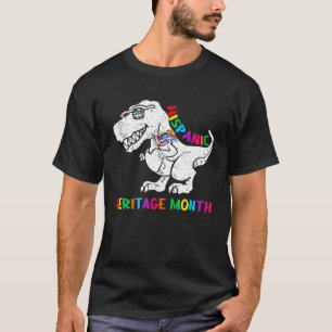 Hispanic Heritage Month Proud Latino Dinosaur Men T-Shirt