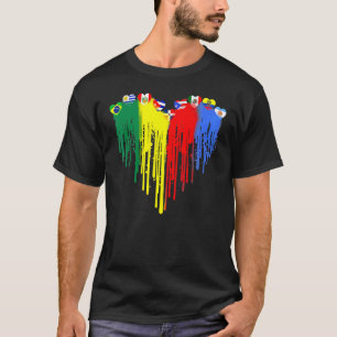 Hispanic Heritage Month Proud Latino Latina Men Wo T-Shirt