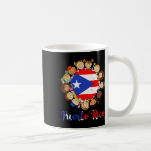 Hispanic Heritage Month Puerto Rico Kids Boys Girl Coffee Mug