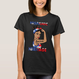 Hispanic Heritage Month  Puerto Rico Youth Woman T-Shirt