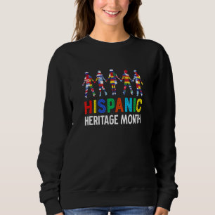 Hispanic Heritage Month Shirt Hand Flag Root Latin