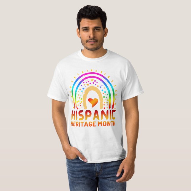Hispanic Heritage Month T-Shirt (Front Full)