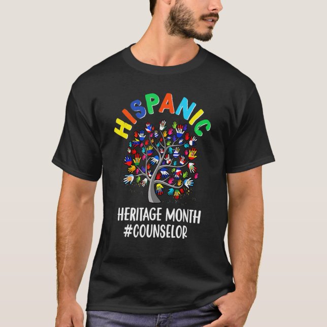 Hispanic Heritage Month Teacher Life T-Shirt (Front)