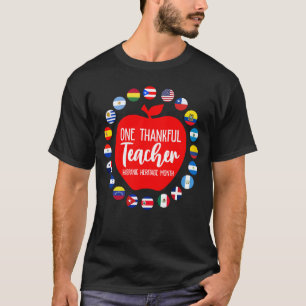 Hispanic Heritage Month Teacher Viva La Cultura Pr T-Shirt