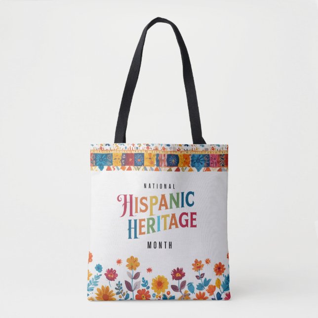Hispanic Heritage Month Tote Bag (Front)