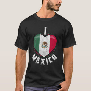 Hispanic Mexico Lover Proud Mexican Culture Love M T-Shirt