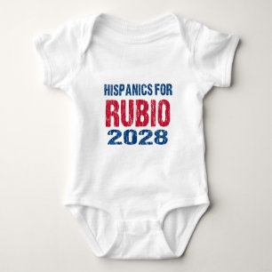 Hispanics for Rubio 2028 Baby Bodysuit