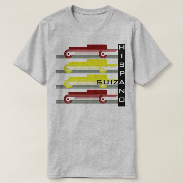HISPANO SUIZA T-Shirt (Design Front)