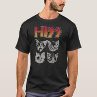 Hiss Cat Funny Cats Kittens Rock Music Cat Lover H