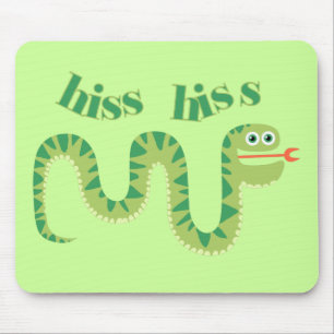 Hiss Hiss Snake Mouse Mat