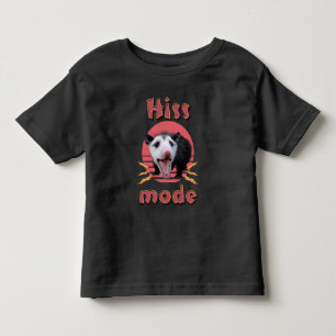 Hiss Mode Funny Opossum Chaotic Animal Toddler T-Shirt