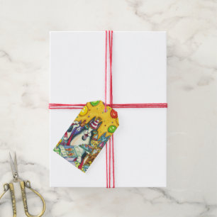 HISS N' FITZ CATS, KITTENS, MICE, FUNNY BIRTHDAY GIFT TAGS