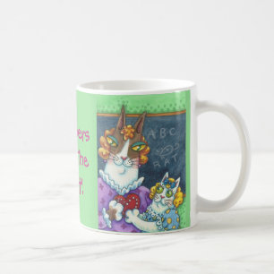 Hiss N' Fitz Teacher's Pet VALENTINE CAT MUG