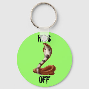 HISS OFF KEY CHAIN