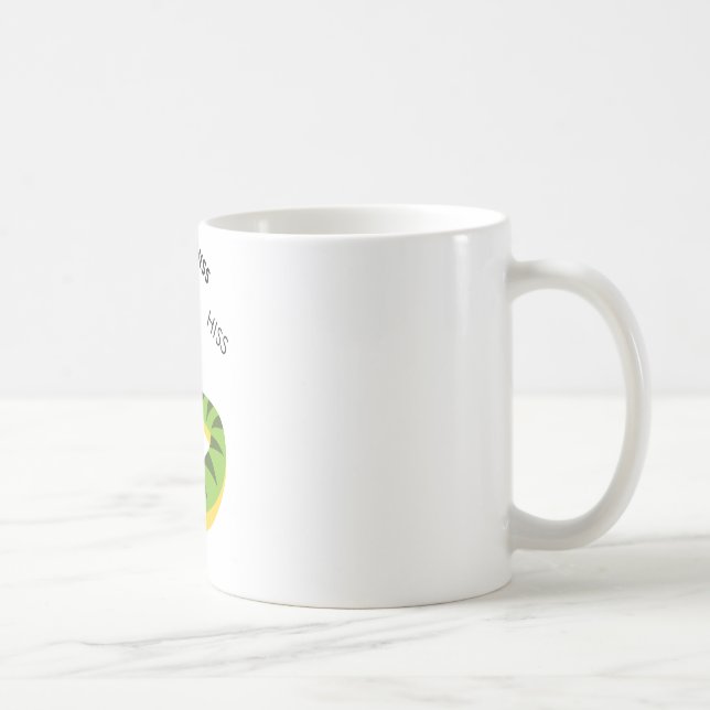 Hiss Snake Cute Emoji Coffee Mug (Right)